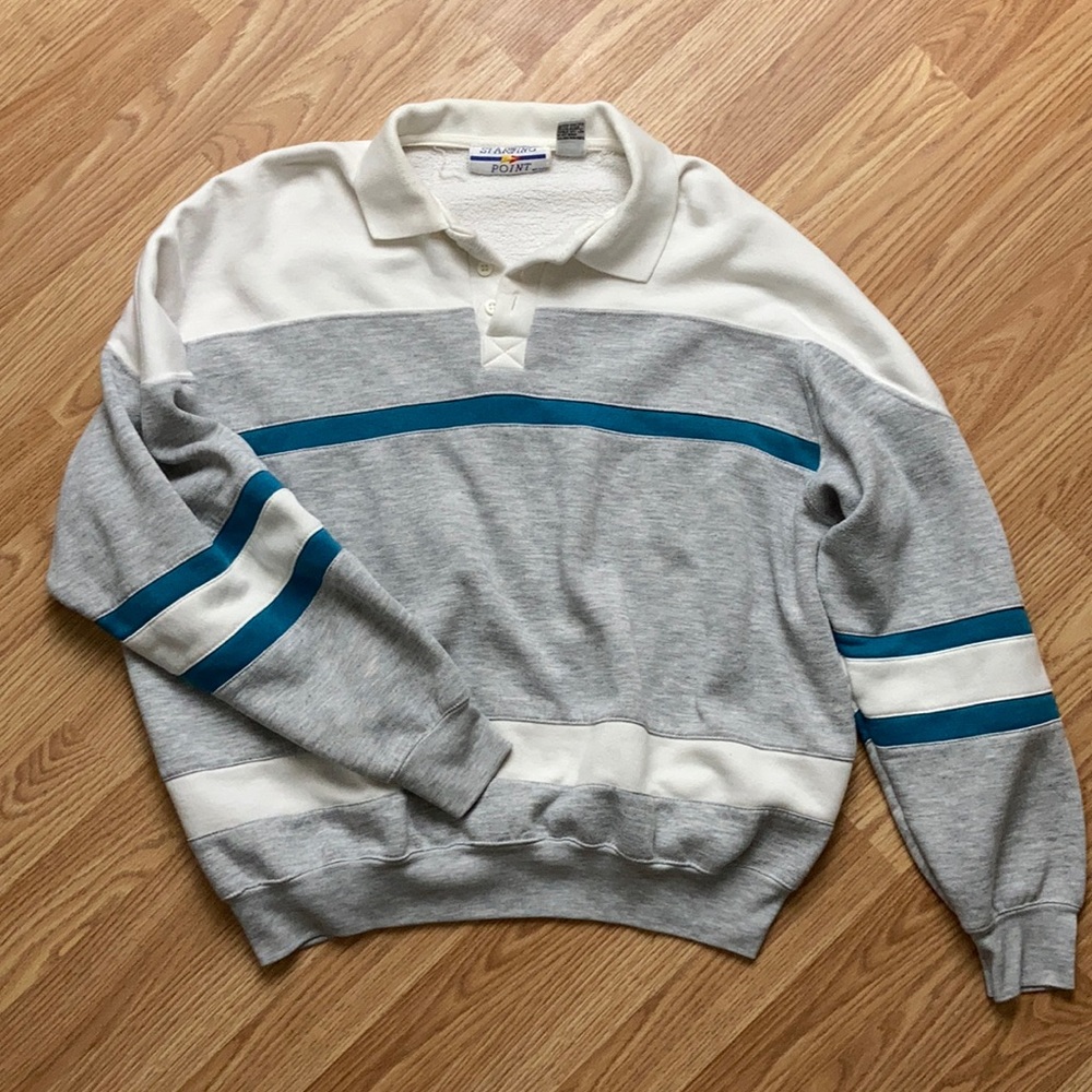 Starting point sweatshirt.